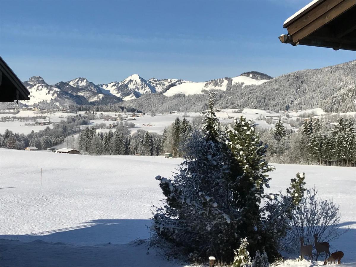 Ferienwohnung Winklblick Reit im Winkl Buitenkant foto